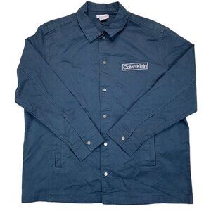 Calvin Klein Mens Relaxed Fit Box Logo Shirt Size M